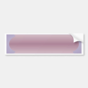 Soft touch bumpersticker