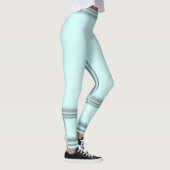 Soft Trendy Silver Blue Leggings (Rechts)