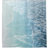 Soft Turquoise Ocean Dream Waves #2 #water #decor  Douchegordijn (Voorkant)