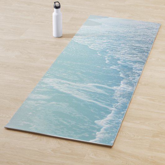 Soft Turquoise Ocean Dream Waves #2 #water #decor  Yogamat (In situ)