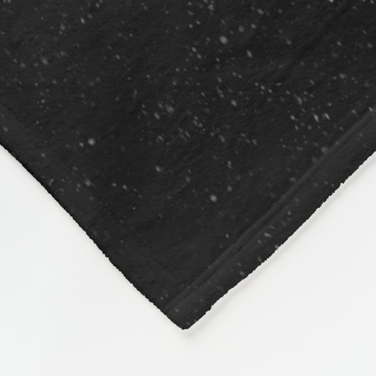 Soft Warm Fleece Blanket Cosmic Crypto Art Logo (Hoek)