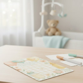 Soft Watercolor Baby Shower Bingo Card Kaart