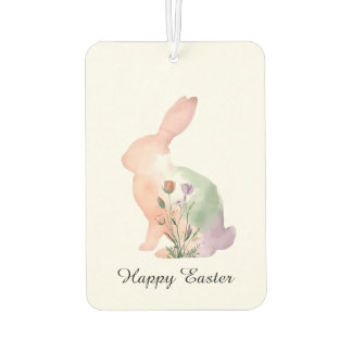 Soft Watercolour Easter Bunny  Luchtverfrisser