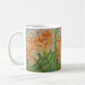 Soft Waterverf Flowers Koffiemok (Links)