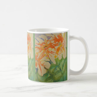 Soft Waterverf Flowers Koffiemok