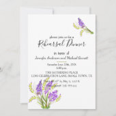 Soft Waterverf Lavender and Green Florals Kaart (Voorkant)