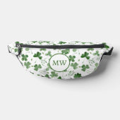 Soft Waterverf Shamrock Pattern Heuptasje (Liggend)