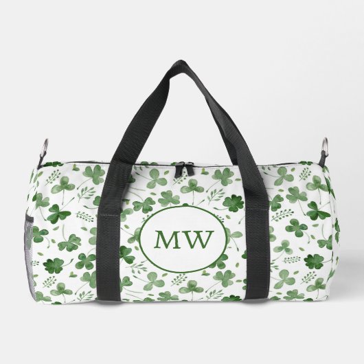 Soft Waterverf Shamrock Pattern Plunjezak (Achterkant)