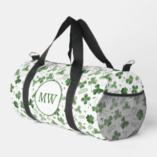 Soft Waterverf Shamrock Pattern Plunjezak