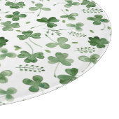 Soft Waterverf Shamrock Pattern Snijplank (Hoek)