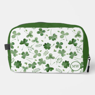 Soft Waterverf Shamrock Pattern Toilettasje