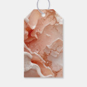 Soft Waves & Golden Lines Cadeaulabel (Achterkant)