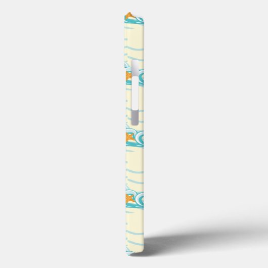 Soft Waves Pattern Case-Mate iPhone Case (Achterkant / Links)