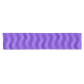 Soft Waves violet en jouw ideeën Korte Tafelloper (Horizontaal)
