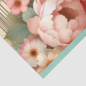 Soft Whispers van het Roos Finch Decoupage Print Tissuepapier (Detail)