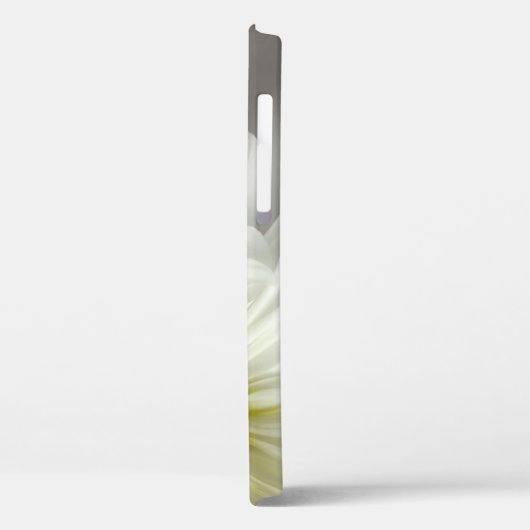 Soft White Daisy op Grey Case-Mate iPhone Case (Achterkant / Links)