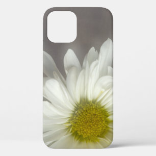 Soft White Daisy op Grey Case-Mate iPhone Case