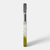 Soft White Daisy op Grey iPhone Hoesje (Linkerkant)
