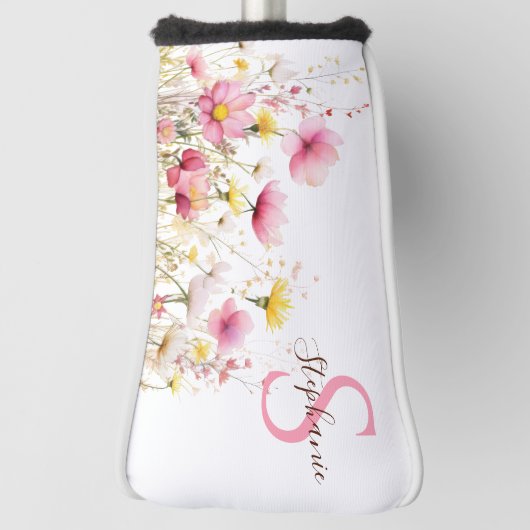 Soft Wildflower Monogram Golfheadcover (Draai 90)