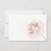 Soft Wildflowers Modern Books For Baby RSVP Kaartje (Achterkant)