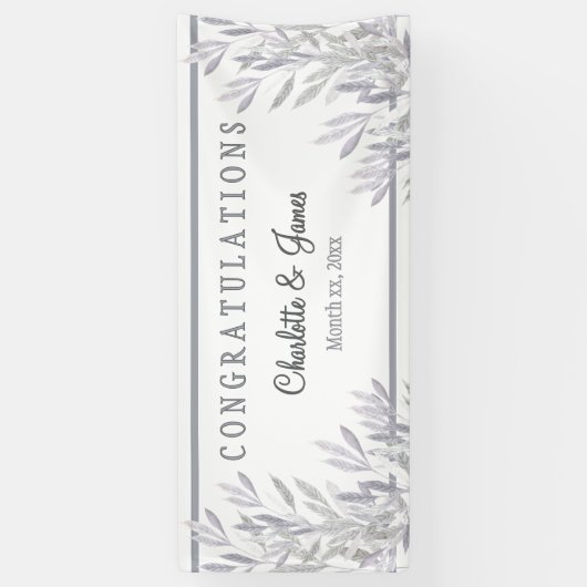Soft Willows Lila, Scottish Heather, Wedding Spandoek (Verticaal)