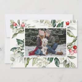 Soft Winter Berry-kerstkaart Kaart