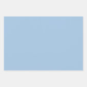Soft Winter Blue Inpakpapier Vel (Voorkant)