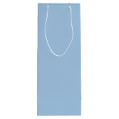 Soft Winter Blue Wijn Cadeautas (Achterkant)