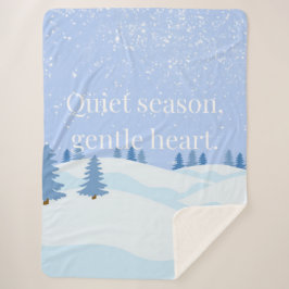 Soft Winter Collectie — Kalm, Cozy & Tijdloos Sherpa Deken