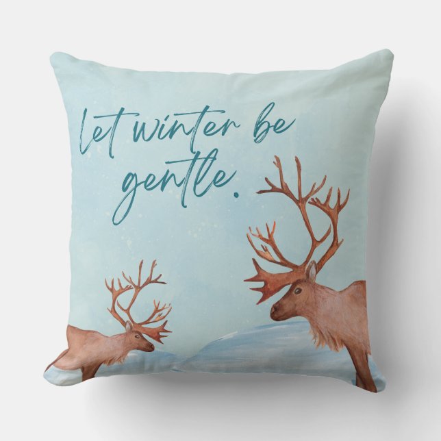 Soft Winter Collection — Calm, Cozy & Timeless Kussen (Voorkant)