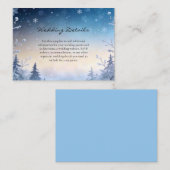 Soft Winter Daydream Enclosure Cards Informatiekaartje (Voorkant / Achterkant)