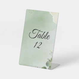 Soft Winter Daydream Tabletop Sign Reclamebord Met Voetstuk