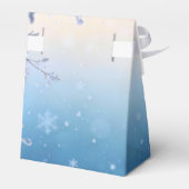 Soft Winter Daydream Wedding Favor Boxes Bedankdoosjes (Achterkant)