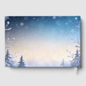 Soft WInter Daydream Wedding Gastenboek (Achterkant)