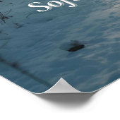 Soft Winter Light – Minimalist Calm Art Print (Hoek)