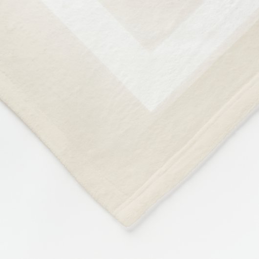 Soft Winter Light with Pine Branch Fleece Deken (Hoek)