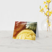 Soft Yarn Kaart - aangepaste versie 3 (Gele Bloem)