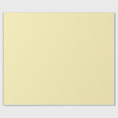 Soft Yellow Dot Stripe Pattern for Baby Gifts Cadeaupapier (Vlak)