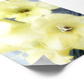 Soft Yellow Gladiolas Poster (Hoek)