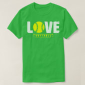 softbal 9 t-shirt (Design voorkant)