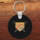 Softbal Baseball Drip Boys Ice Cream Drip Youth B Sleutelhanger (Voorkant)