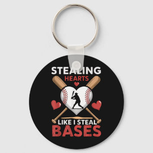 Softbal Baseball Steelt Harten Zoals Ik Steal Bas Sleutelhanger