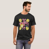 Softbal Coquette Bows Game Day Softbal Lover T-shirt (Voorkant volledig)