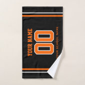 Softbal Custom Shirt Nummer & Naam, Team Cadeau Handdoek (Handdoek)