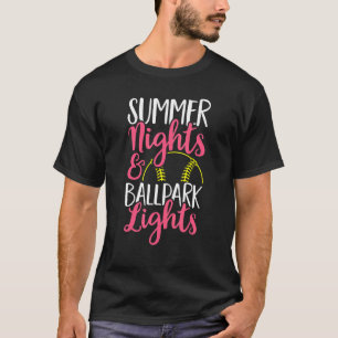 Softbal Dames Softbal Speler Baseball Softbal T-shirt