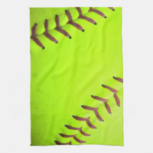 Softbal Geel Snelle Pitch 8U Keuken Schotel Handdo Theedoek