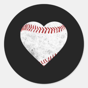 Softbal Gift T-shirt Ronde Sticker