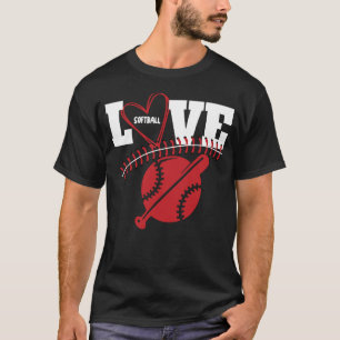 Softbal Grafische T-Shirts met Spreuken voor Tiene