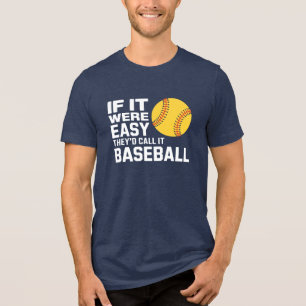 Softbal & Honkbal T-shirt – Bold Sports Design
