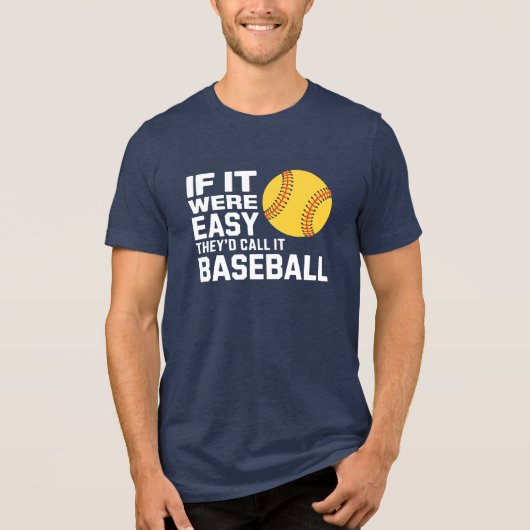 Softbal & Honkbal T-shirt – Bold Sports Design (Voorkant)